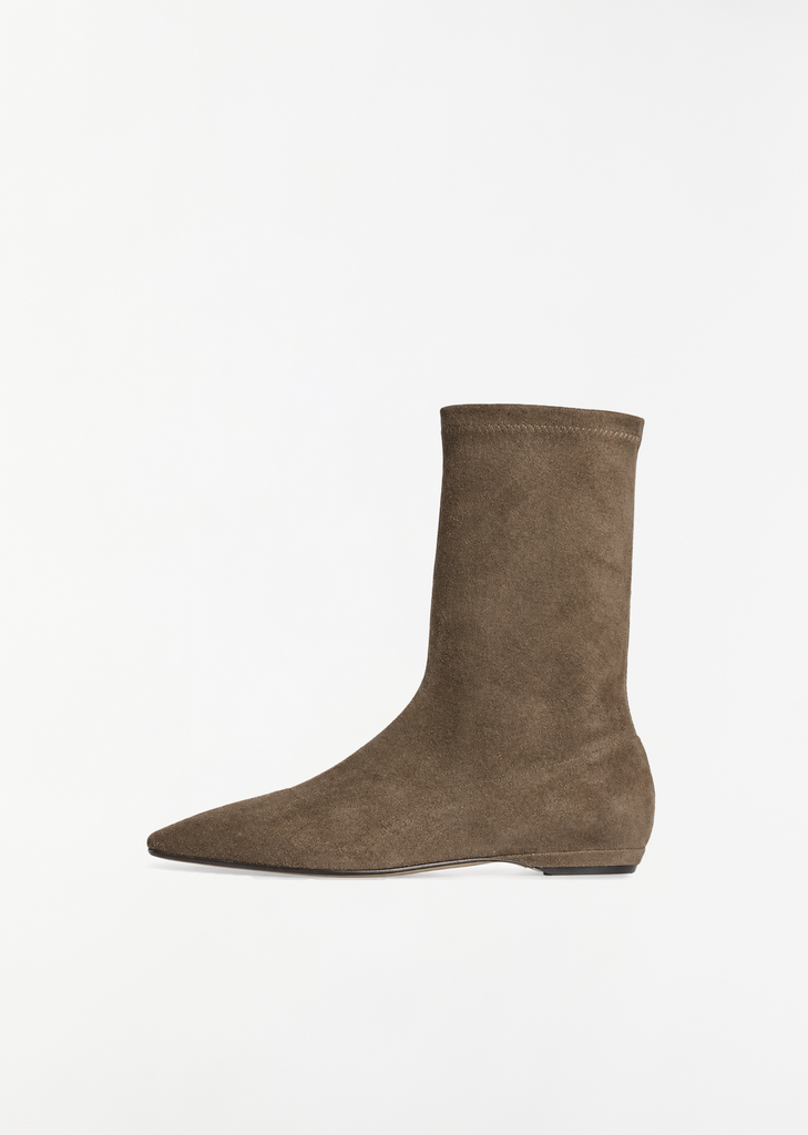Cindy Stretch Suede Boot