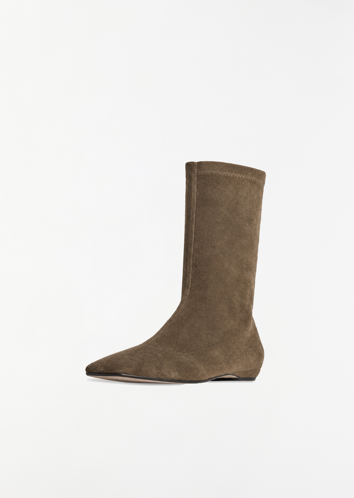 Cindy Stretch Suede Boot