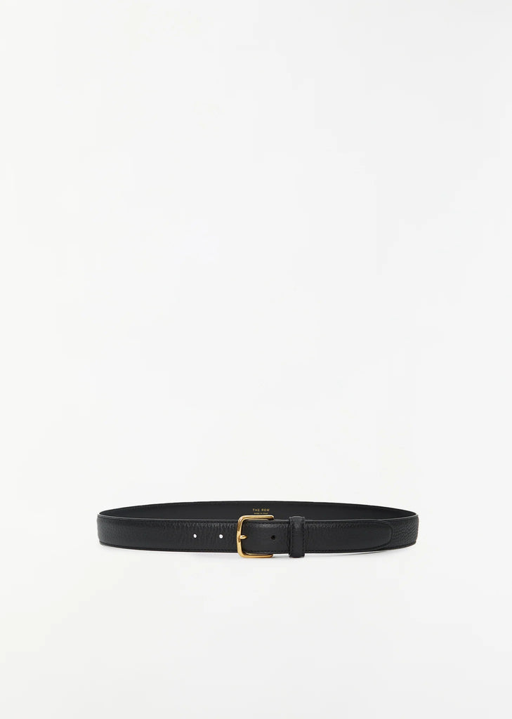 Classic Leather Belt — Black