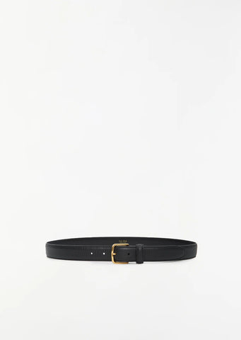 Classic Leather Belt — Black