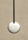 Medium Silver Full Moon Pendant