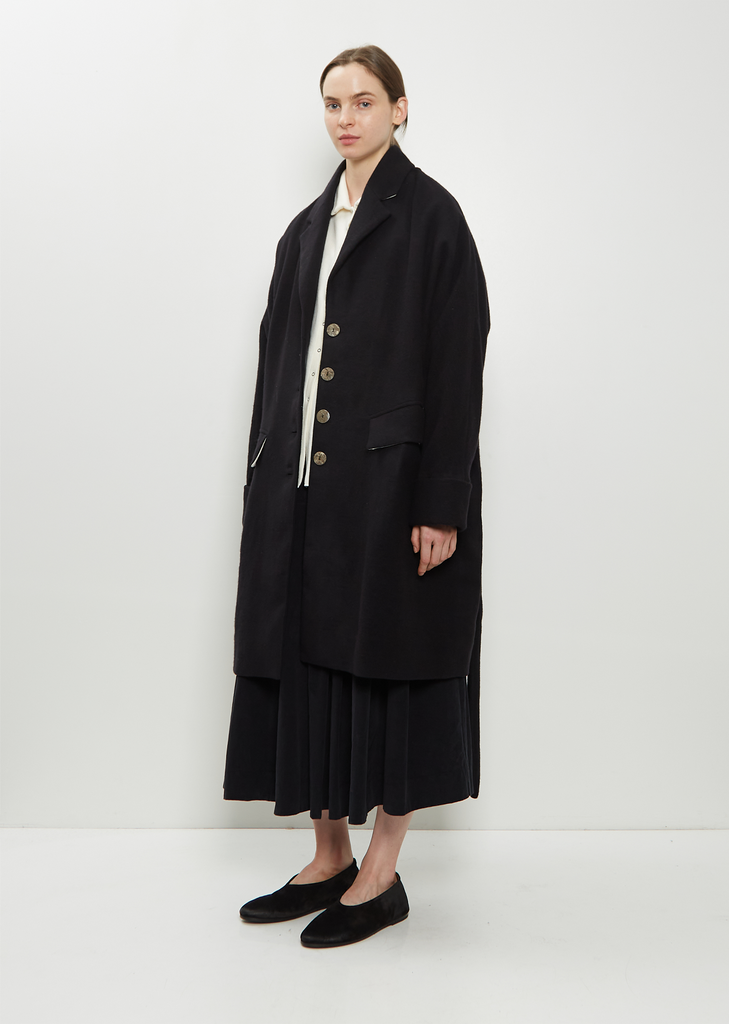 Wrap Wool Cashmere Coat