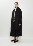 Wrap Wool Cashmere Coat