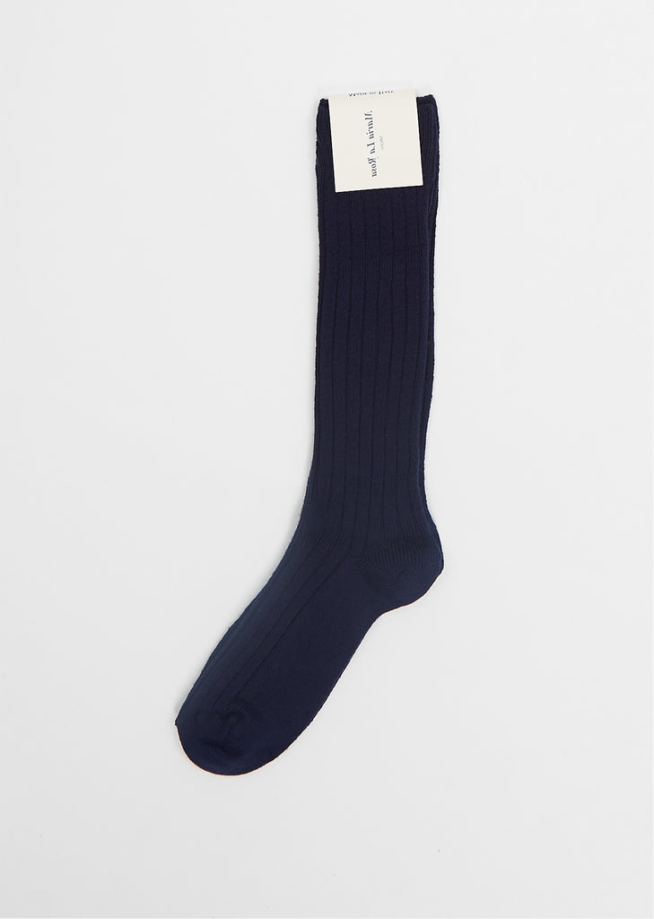 College Socks — Navy