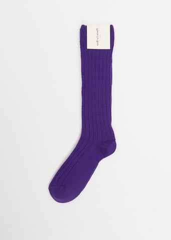 College Socks — Violet