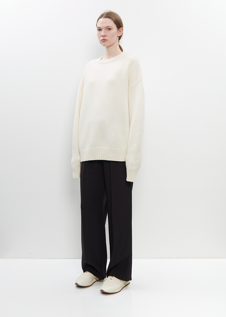 Cashmere n°383 Lovely Sweater — Cream