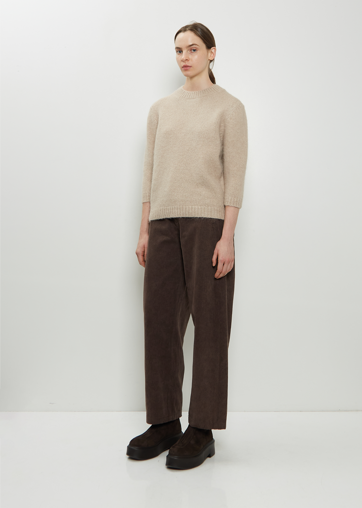 Cotton Canvas Pants — Washed Soil