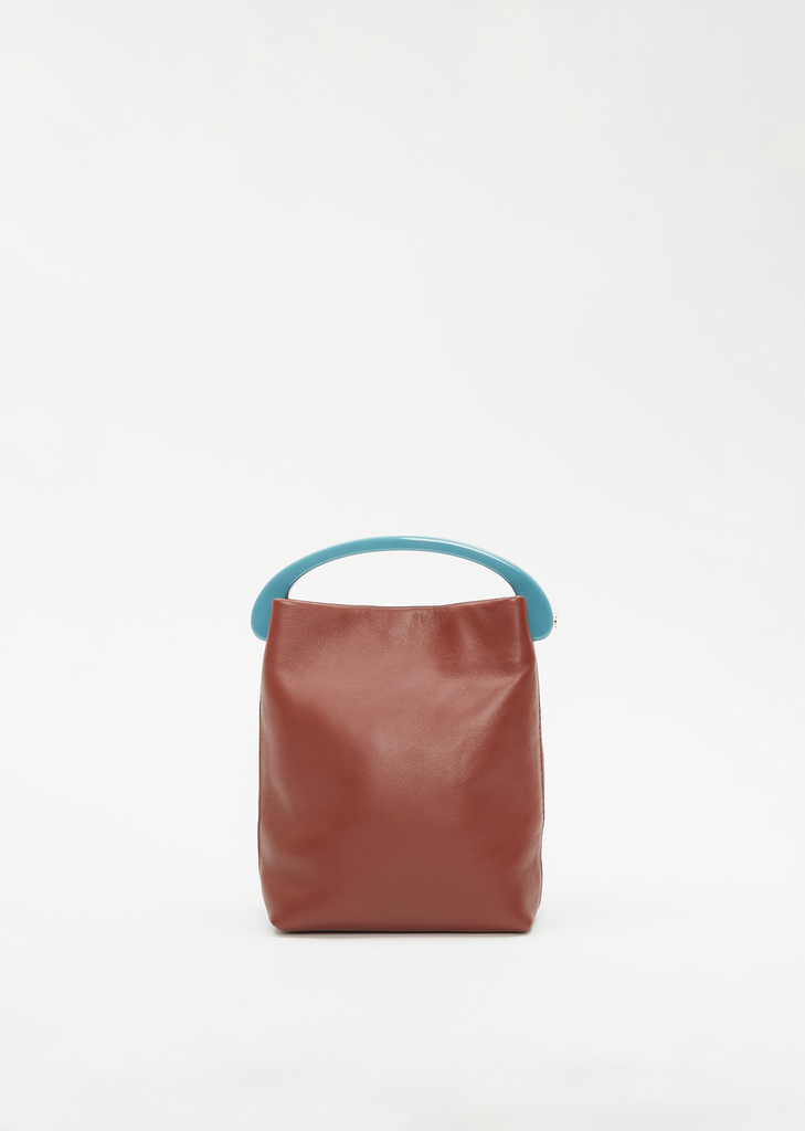 Crisp Leather Bag — Rust