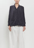 Jenny Cotton Shirt — Window Check