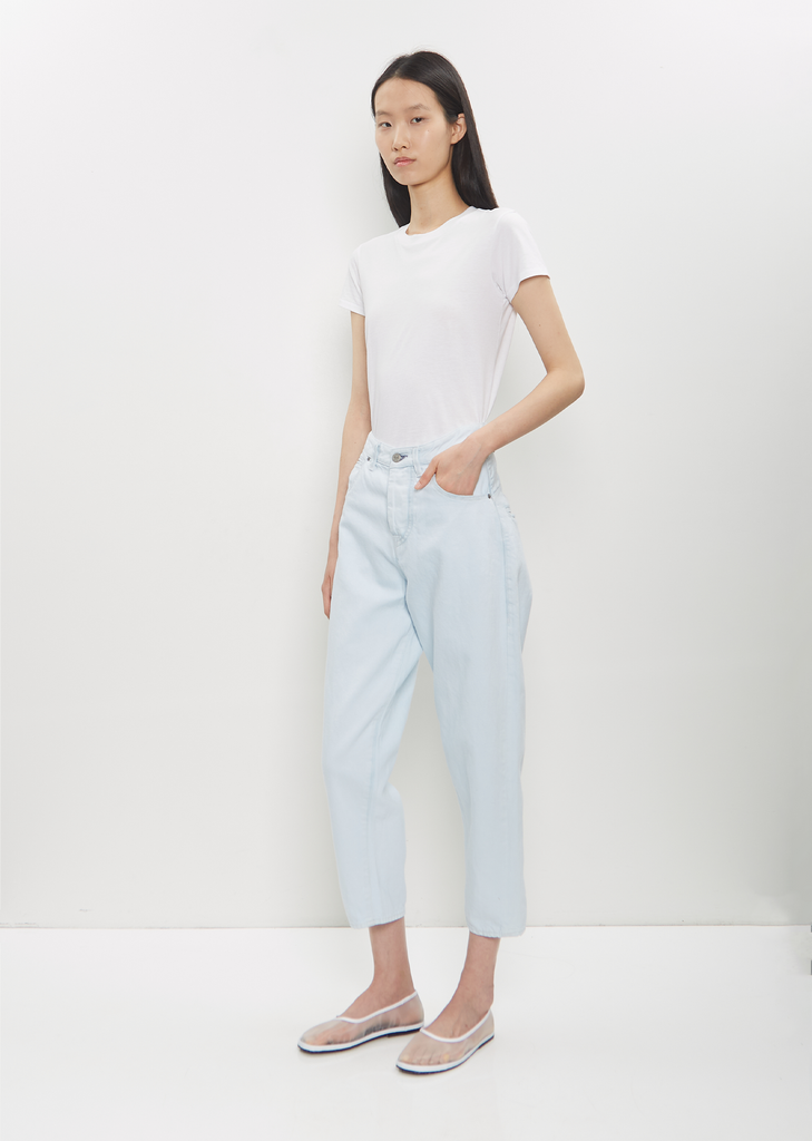Always Cotton Linen Cropped Denim