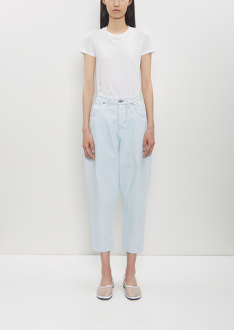 Always Cotton Linen Cropped Denim