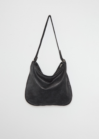 Leather Crossbody Bag, Large