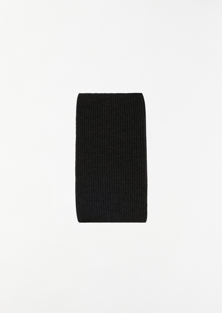 Alpaca Snood — Dark Espresso