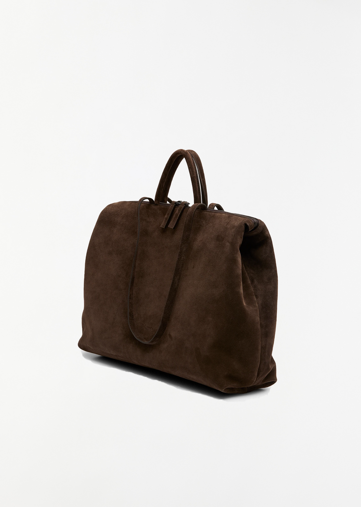 4 in Orizzontale Destructured Bag — Dark Brown