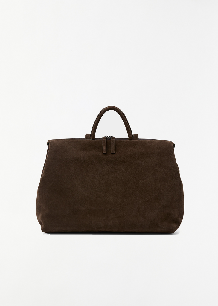 4 in Orizzontale Destructured Bag — Dark Brown
