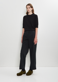 Pakora Bis Cotton Pants — Dark Green