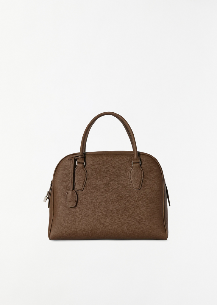 India 12.00 - Lux Grain Leather — Dark Olive