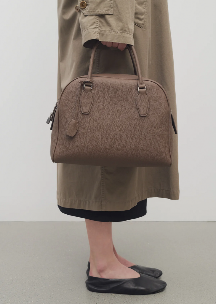 India 12.00 - Lux Grain Leather — Dark Olive
