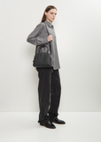 India 10.00 Leather Bag — Dark Pine Ans