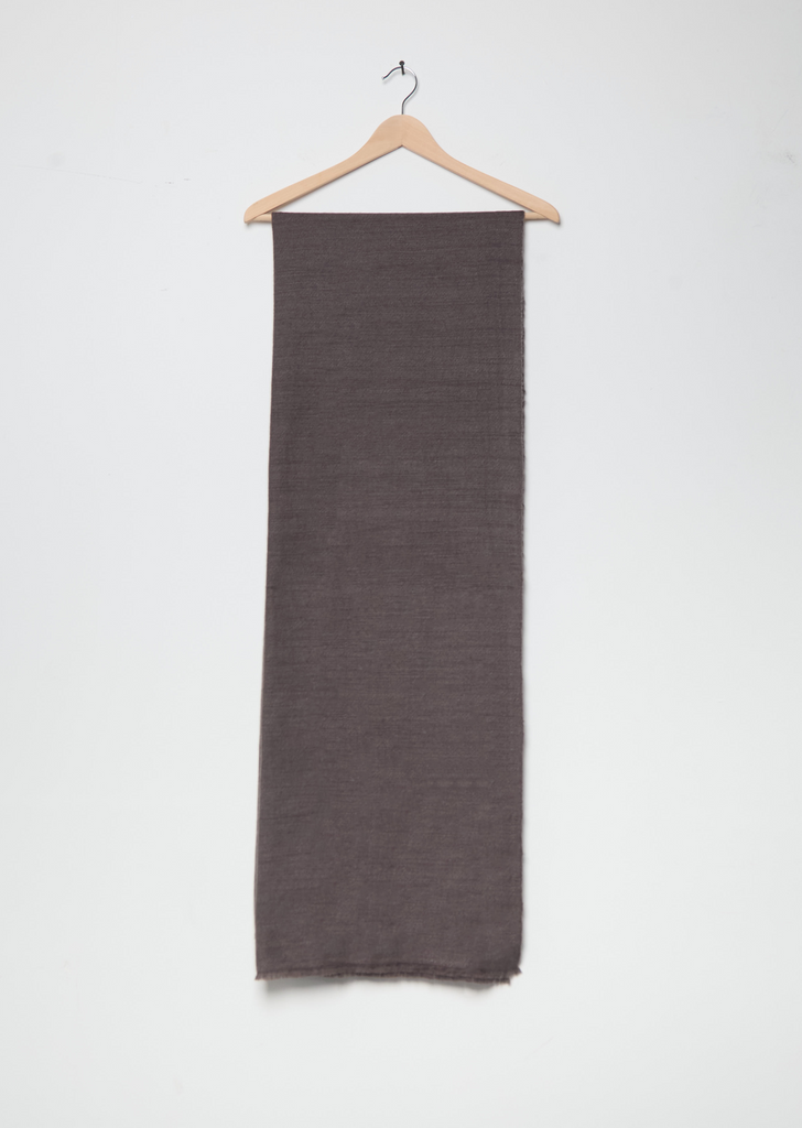 Annapurna Cashmere Stole — Charcoal