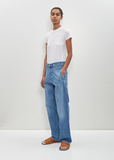 Cotton Denim Trousers