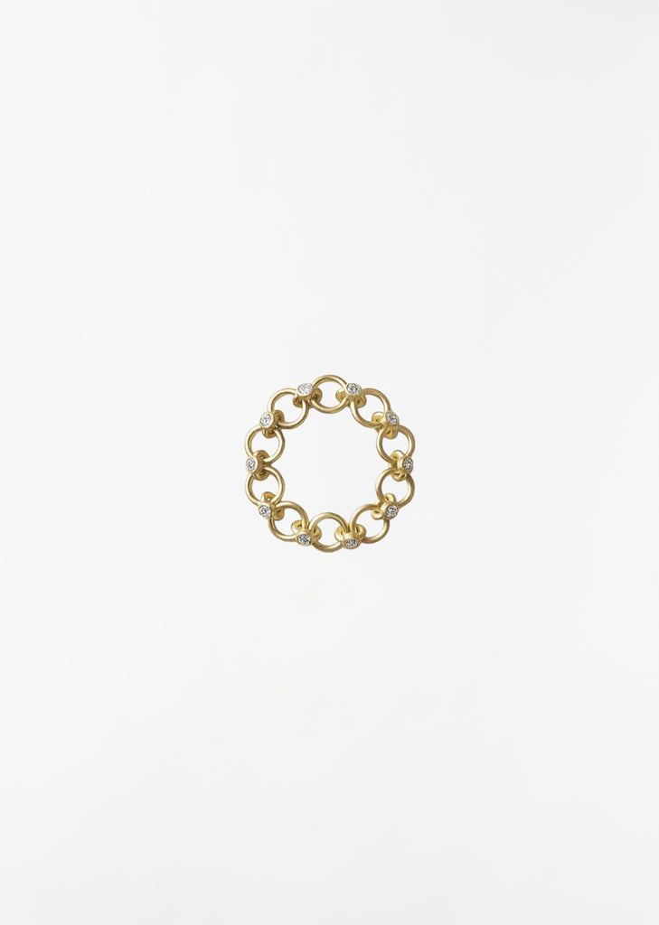 Diamond Link Ring