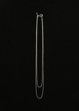 Silver Double Diana Necklace