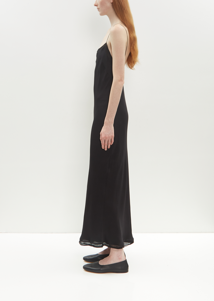 Silk Satin Slip Dress