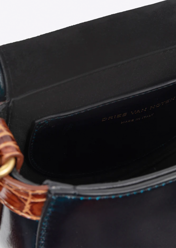Arca Round Leather Bag