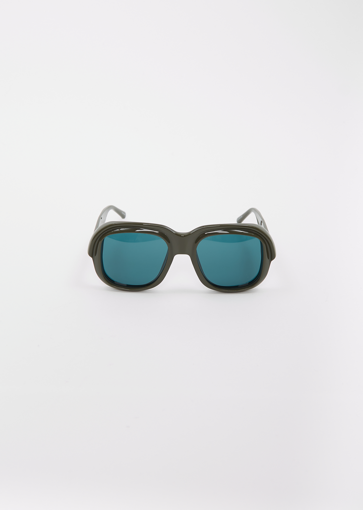 x Linda Farrow Sunglasses — Khaki