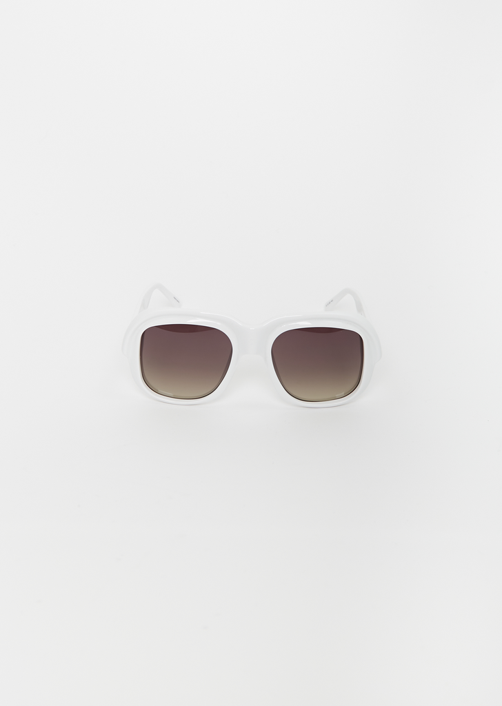 x Linda Farrow Sunglasses — Ecru