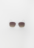 x Linda Farrow Sunglasses — Ecru