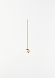 Half Pearl Chain Earring 45°