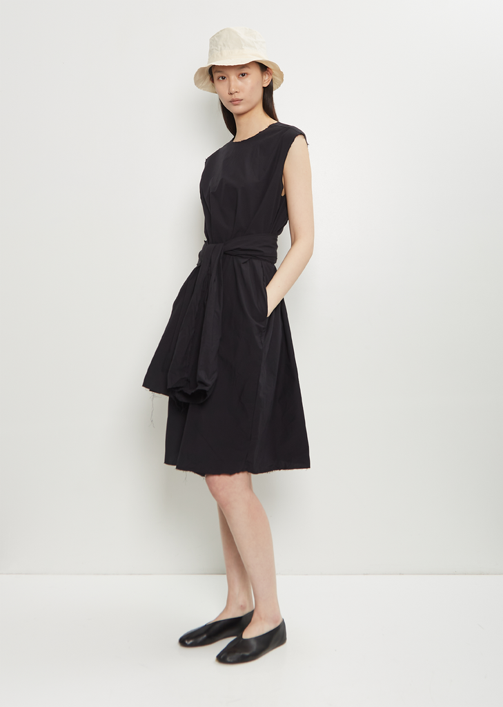 Paper Cotton Sleeveless Mini Dress OE