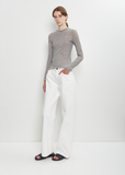 Eglitta Cotton Jean — White