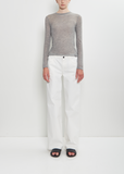 Eglitta Cotton Jean — White