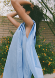 Bow Technical Cotton Dress