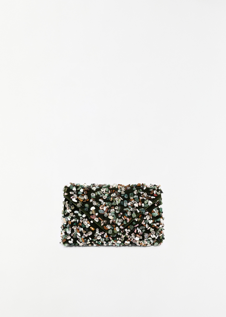 Beaded Evelope Clutch