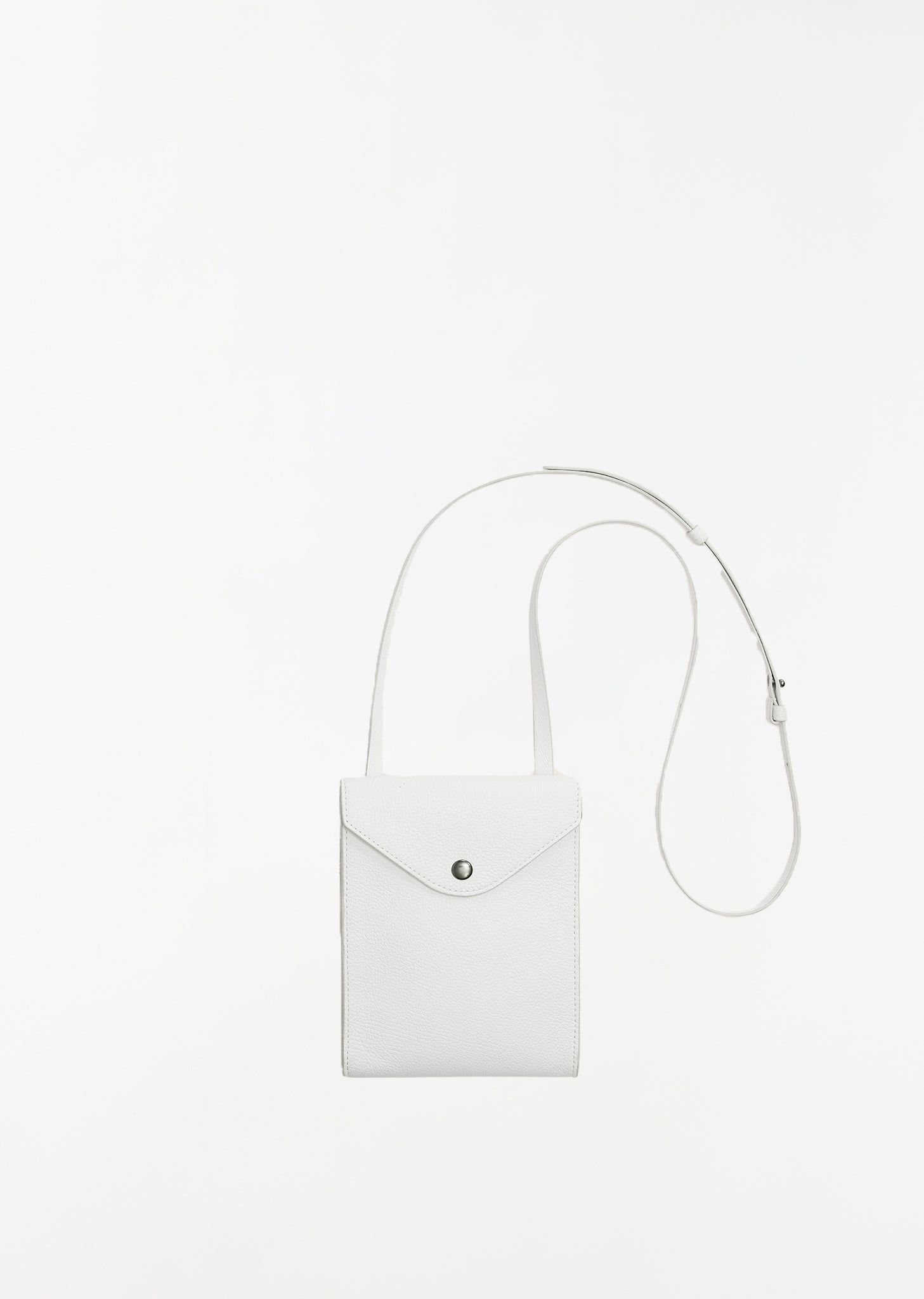 Envelope With Strap — White – La Garçonne