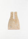Mini Faux Fur Shopper Bag