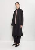 Wool Felt Long Coat