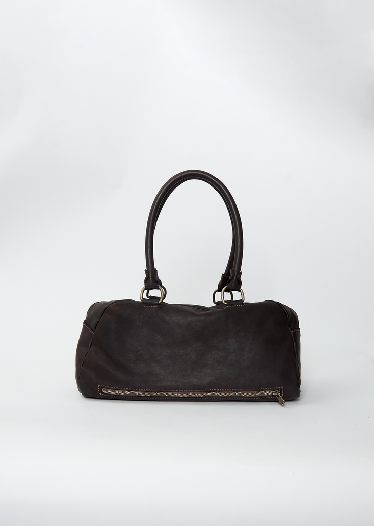 Shoulder Leather Bag, Medium