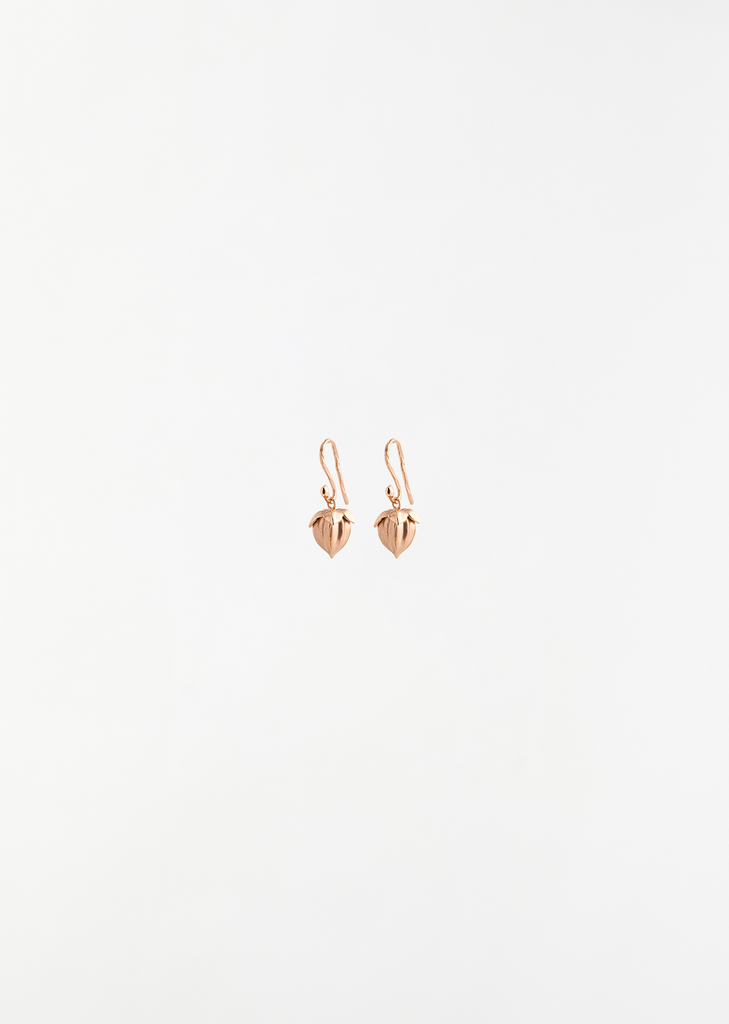 Flax Pod Earrings