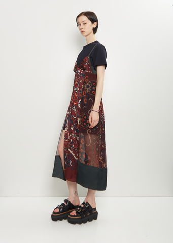 Floral Print Voile Dress – La Garçonne Floral Print Voile Dress – La Garçonne