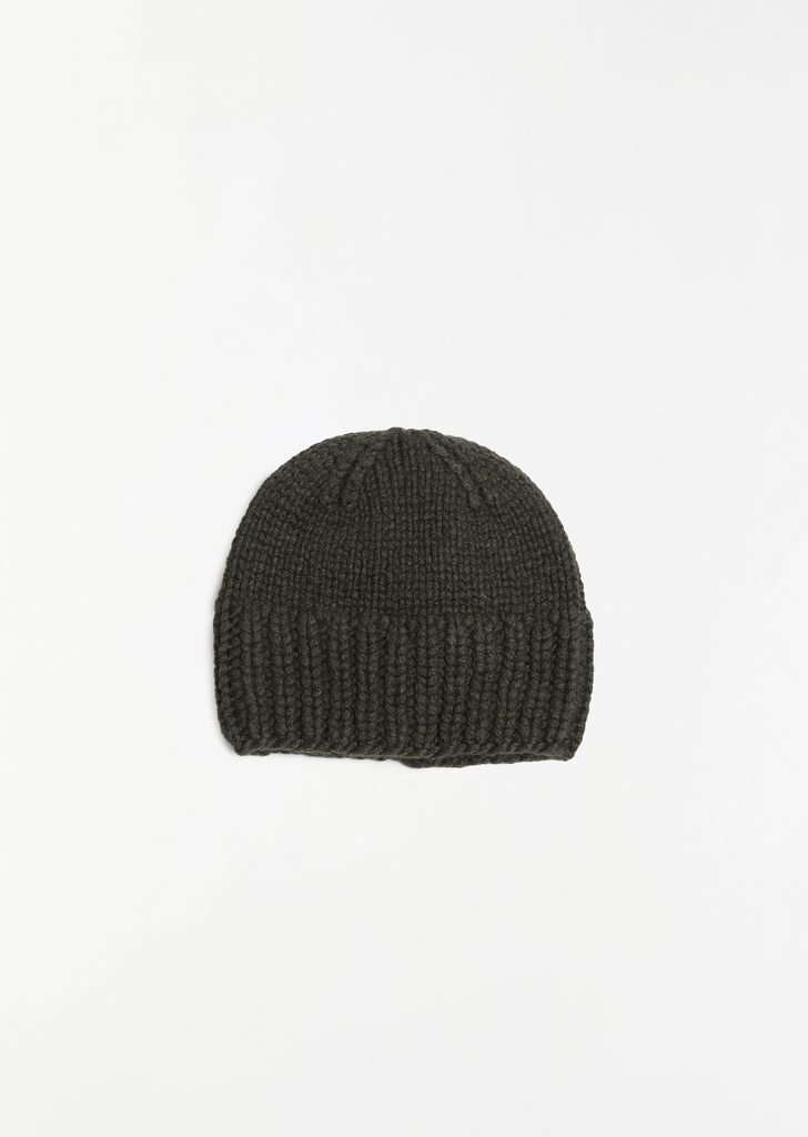 Paula Cashmere Beanie — Forest