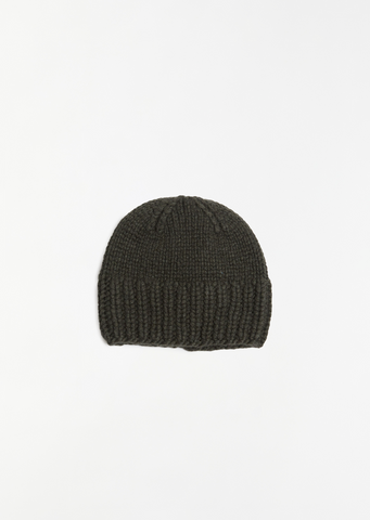 Paula Cashmere Beanie — Forest