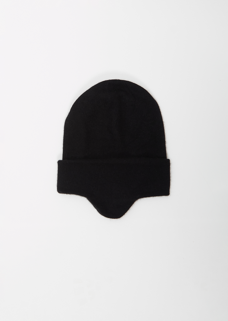 Cashmere Face Lift Beanie — Black