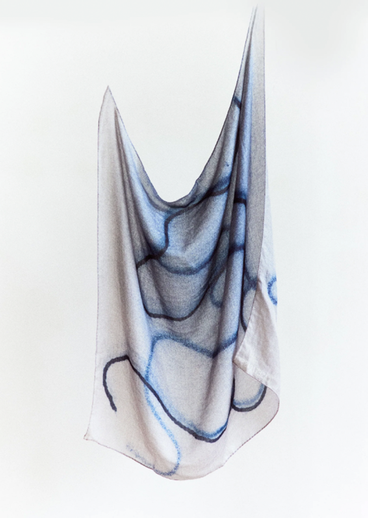 Exclusive Silk Cashmere Scarf — Strings