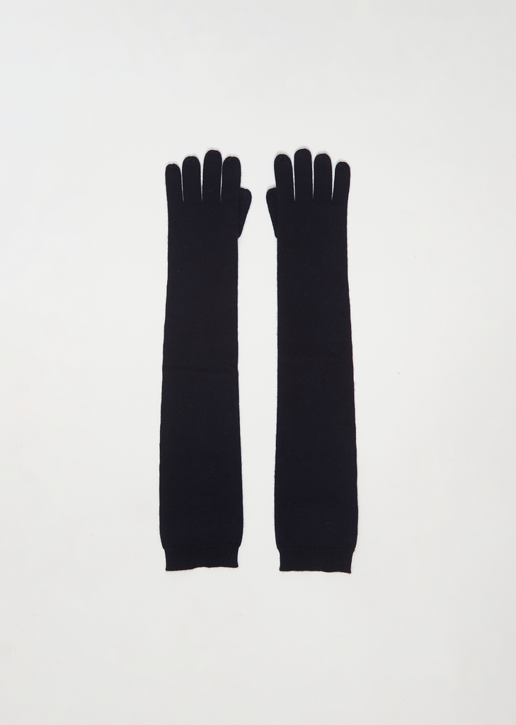 Alta Cashmere Gloves — Midnight