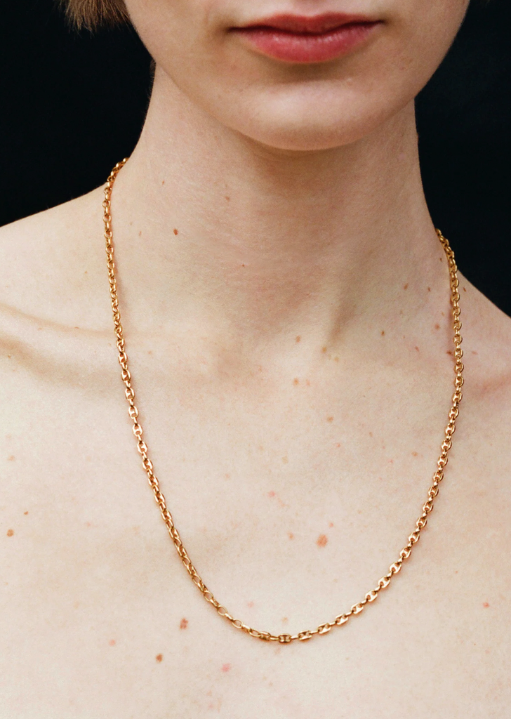 Long Classic Delicate Gold Chain